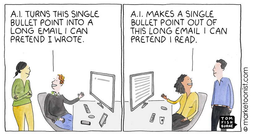 AI written vs AI read