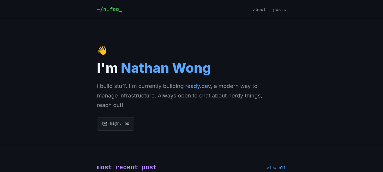 homepage
